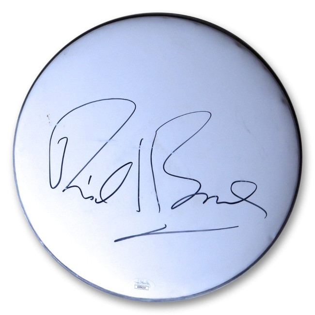 Richard Branson Signed Autographed 12" Drumhead Virgin Founder JSA KK94214