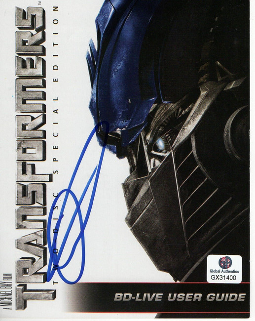 Omar Benson Signed Autographed DVD Insert Transformers GX31400