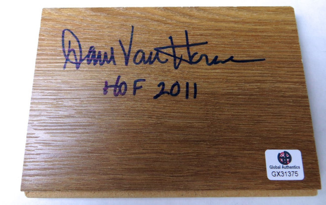 Dave Van Horne Signed Autographed Floor Piece HOF 2011 Announcer GX313753