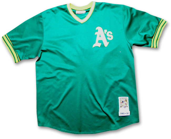 Jose Canseco Signed Autographed Mitchell & Ness Jersey A's Road GV917675
