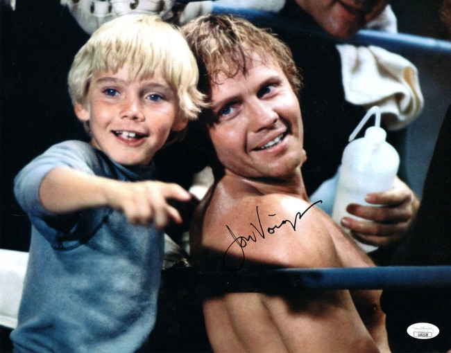 Jon Voight Signed Autographed 11X14 Photo The Champ Smiling in Ring JSA LL62128