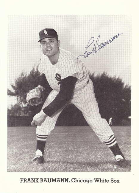 Frank Baumann Signed Autographed 5X7 Photo 1963 Jay Publishing White Sox COA