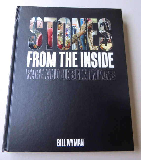 Bill Wyman Signed Autographed Book The Rolling Stones From The Inside JSA COA