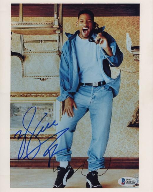 Will Smoth Signed Autographed 8X10 Photo The Fresh Prince of Bel-Air BAS X86403