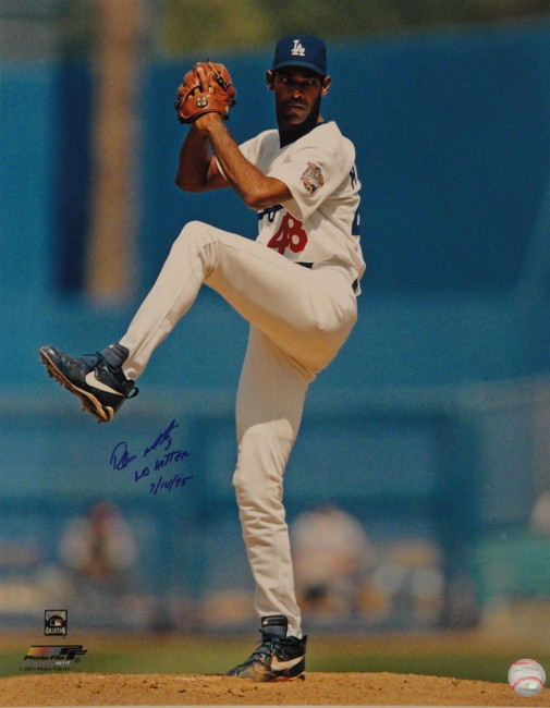 Ramon Martinez Signed Autograph 16x20 Photograph Los Angeles Dodgers #48 COA
