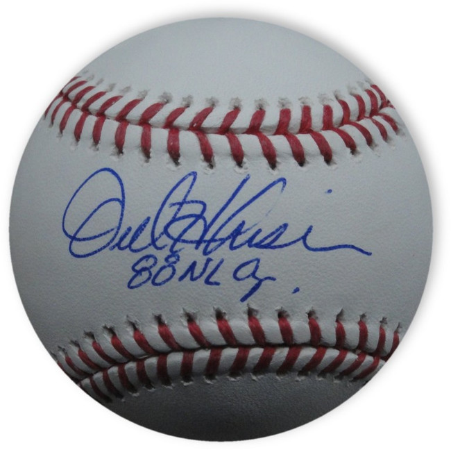 Orel Hershiser Signed Auto Baseball MLB Baseball 1988 NL CY Fanatics MLB Champs