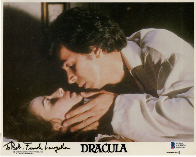 Frank Langella Signed Autographed 8X10 Photo Dracula Lobby Card BAS AA51034