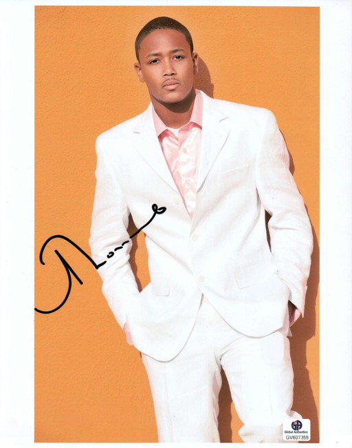 Romeo Lil' Romeo Signed 8X10 Photo Autograph Sexy White Suit DWTS GV607355
