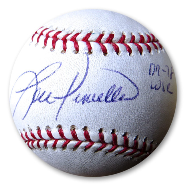 Lou Pinella Signed Autographed MLB Baseball Yankees Reds PSA AJ57866
