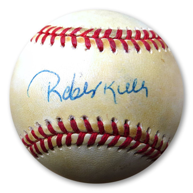 Roberto Kelly Signed Autographed NL Baseball Dodgers Braves Reds PSA AJ57885