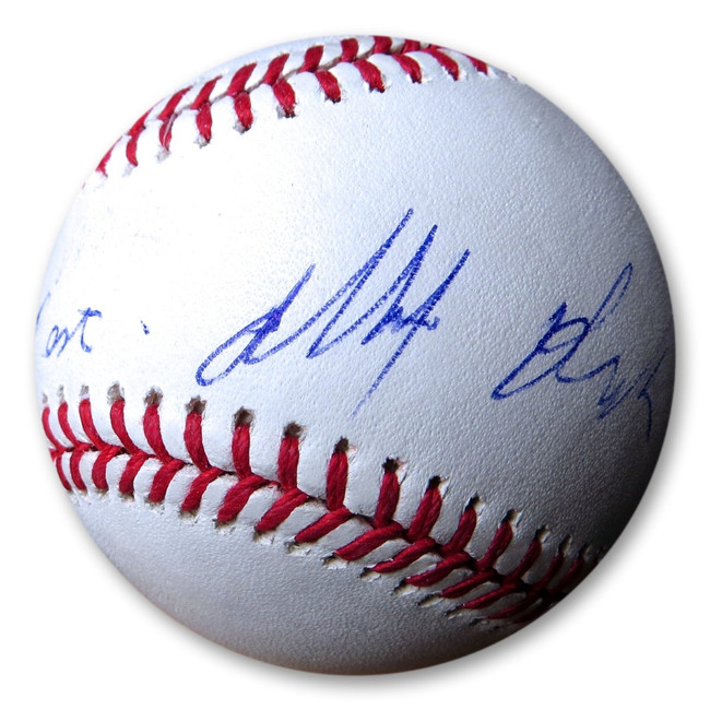 Albert Brooks Signed Autographed MLB Baseball Legendary Comedian JSA QQ36861