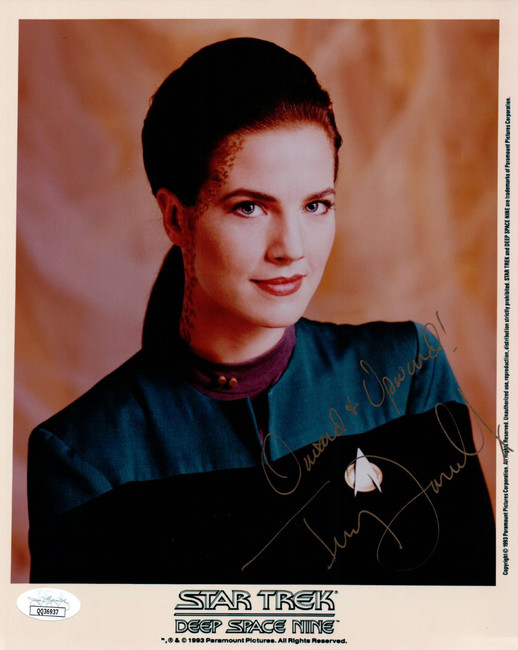 Terry Farrell Signed Autographed 8X10 Photo Star Trek DS9 Jadzia Dax JSA QQ36937