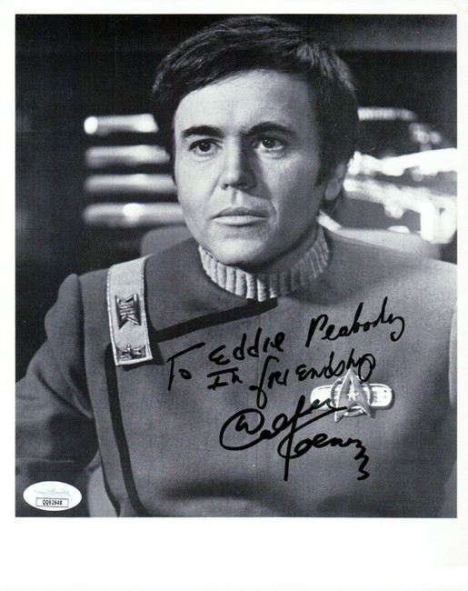 Walter Koenig Signed Autographed 8X10 Photo Star Trek Chekov JSA QQ62648