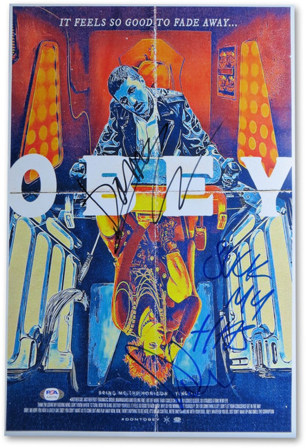 Yungblud Signed Autographed 12X18 Photo Obey Poster PSA AJ57778