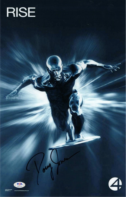 Doug Jones Signed Autograph 11X17 Photo Fantastic Four Silver Surfer PSA AJ57723
