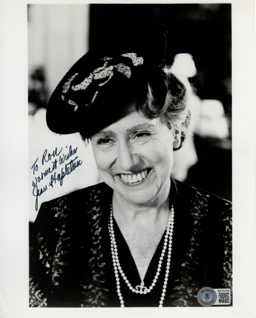 Jean Stapleton Signed Autographed 8X10 Photo All in the Family BAS BA70398