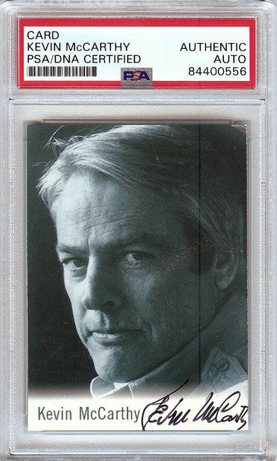Kevin McCarthy Signed Autographed Trading Card Death of a Salesman PSA 84400556