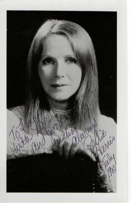Julie Harris Signed Autographed Small Photo Movie Broadway Actress BAS BA70334