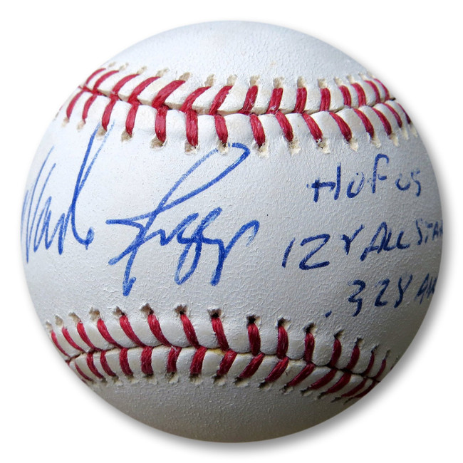 Wade Boggs Signed Autographed MLB Baseball Red Sox Stat Inscribed JSA TT39074