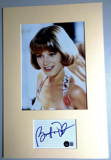 Bridget Fonda Signed Autographed Matted Photo Cut Signature Actress BAS BB59591