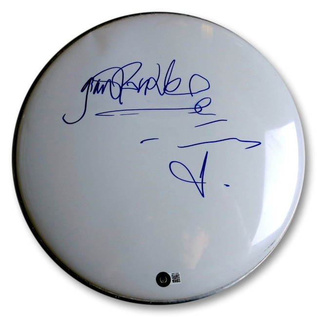 Gavin Rossdale Signed Autographed 13" Drumhead Bush Lead Singer BAS BB27900