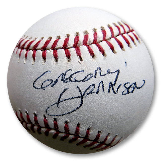 Gregory Harrison Signed Autographed Baseball Trapper John, MD BAS BB59518