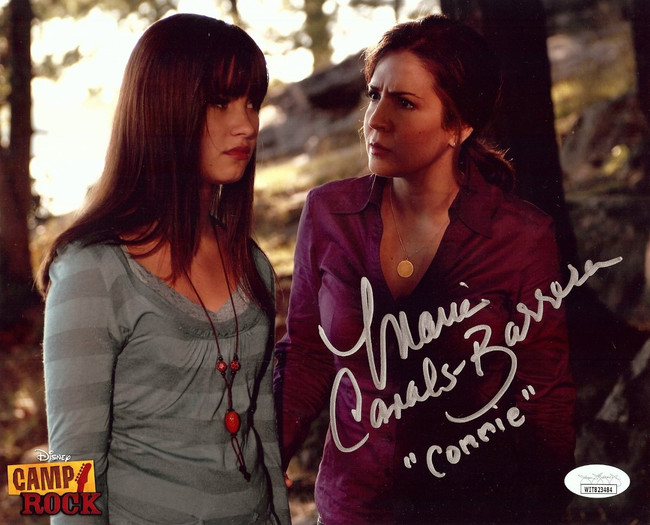 Maria Canals-Barrera Signed Autographed 8X10 Photo Camp Rock Connie JSA Witness