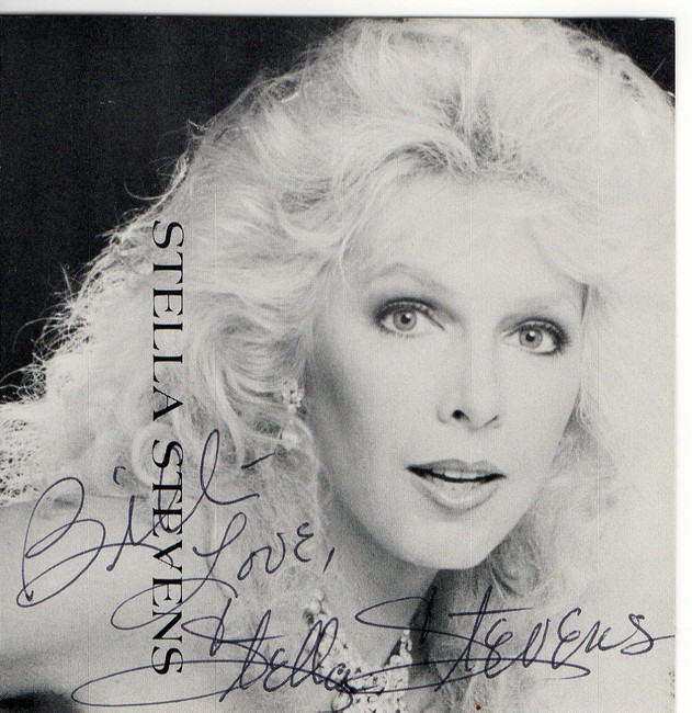 Stella Stevens Signed Autographed Small Photo Legendary Actress JSA SS43508