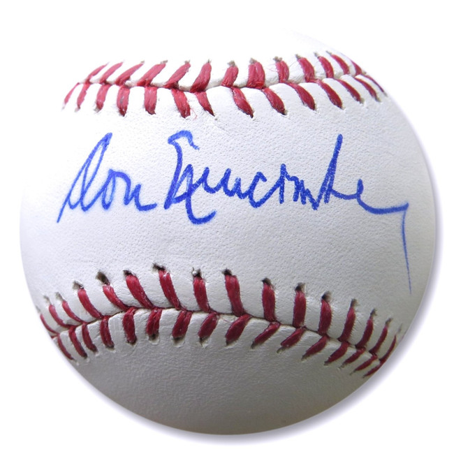Don Newcombe Signed Autographed MLB Baseball Los Angeles Dodgers JSA TT40912