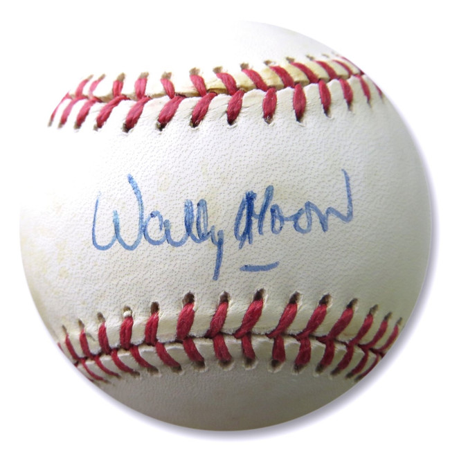 Wally Moon Signed Autographed NL Baseball Dodgers Cardinals w/COA