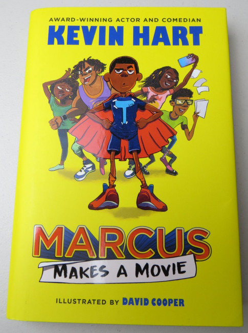 Kevin Hart Signed Autographed Hardcover Book Marcus Makes a Movie JSA