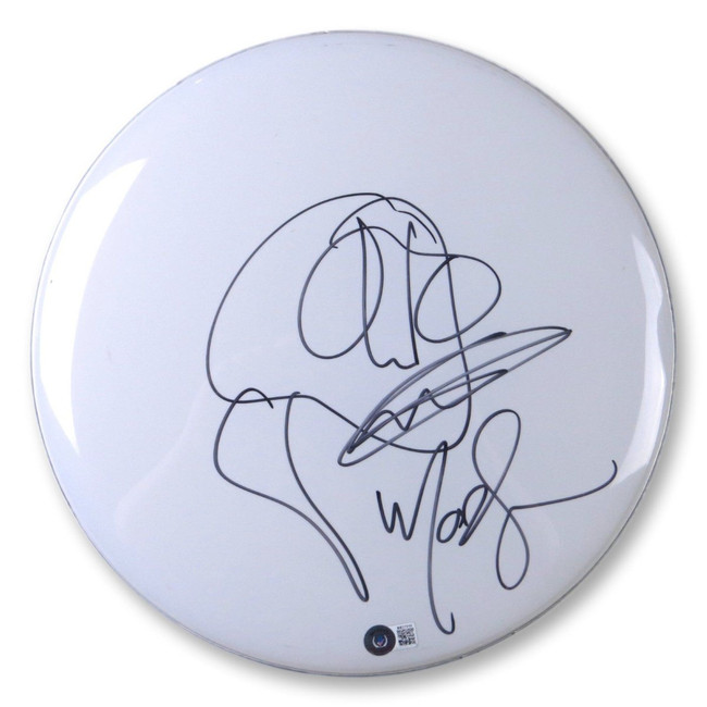 Mod Sun Signed Autographed 13" Drumhead w/ Sketch Beckett BAS BB27918