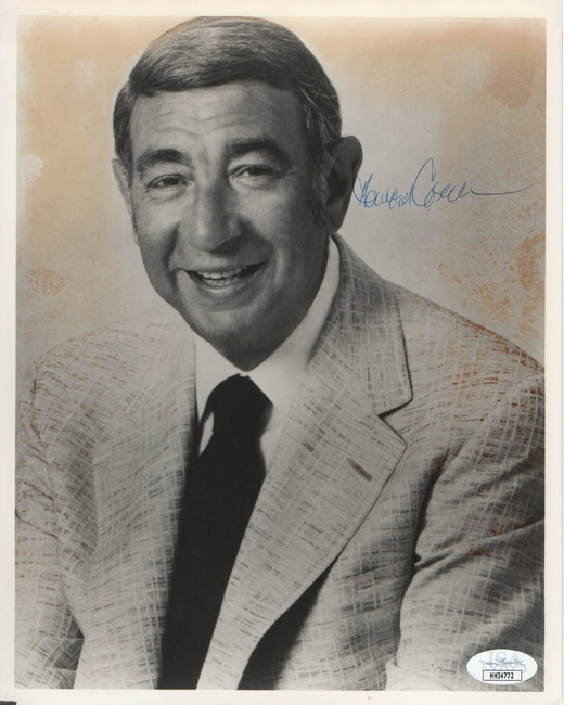 Howard Cossell Signed Autographed 8X10 Photo Legendary Broadcaster JSA HH34772