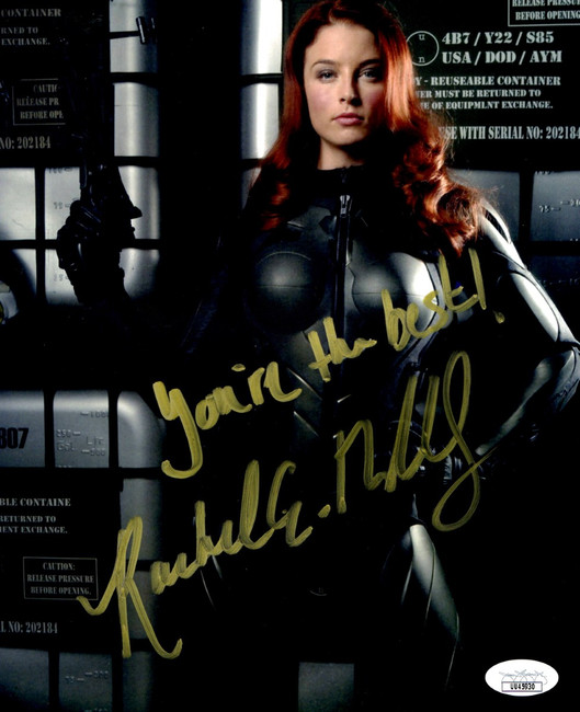 Rachel Nichols Signed Autographed 8X10 Photo GI Joe: Rise of Cobra JSA UU45930