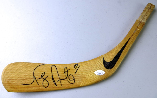 Tony Amonte Signed Autographed Stick Blade Rangers Blackhawks JSA UU52292