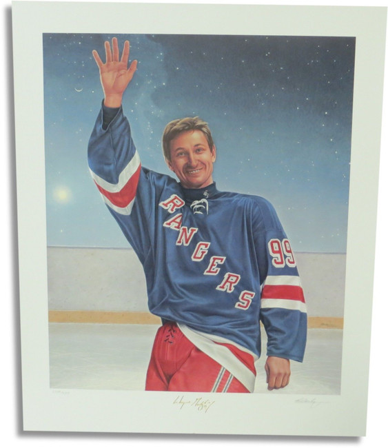 Wayne Gretzky "The Great Farewell" 27X33 Signed by Ken Danby Limited Litho /9999