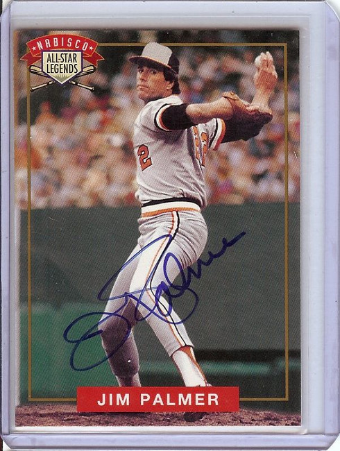 Jim Palmer 1994 Nabisco Legends Signed Autograph Orioles #2 JSA RR16568