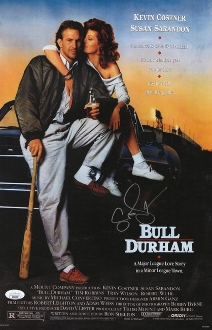 Susan Sarandon Signed Autographed 11X17 Photo Bull Durham Poster JSA