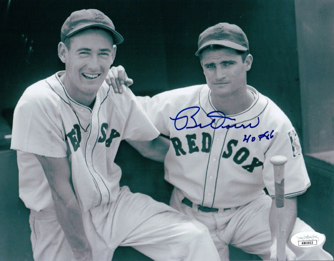 Bobby Doerr Signed Autographed 8X10 Photo Boston Red Sox HOF 86 JSA AB41612