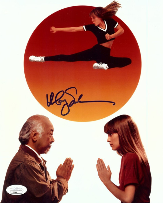 Hilary Swank Signed Autographed 8X10 Photo The Next Karate Kid Collage JSA