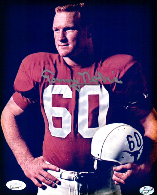 Tommy Nobis Signed Autographed 8X10 Photo Texas Longhorns Falcons JSA AB54945