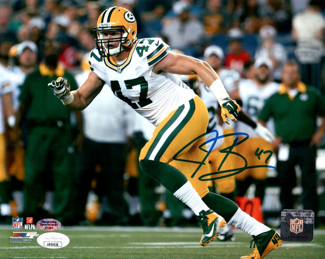 Jake Ryan Signed Autographed 8X10 Photo Green Bay Packers JSA AB54928