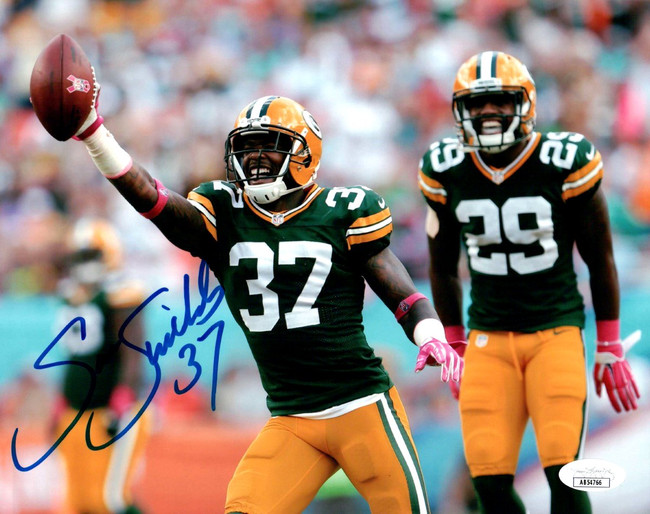 Sam Shields Signed Autographed 8X10 Photo Green Bay Packers JSA AB54766