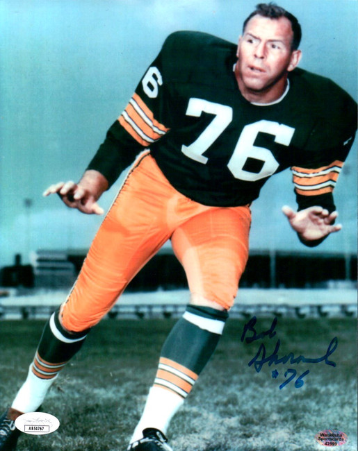 Bob Skoronski Signed Autographed 8X10 Photo Green Bay Packers JSA AB54767