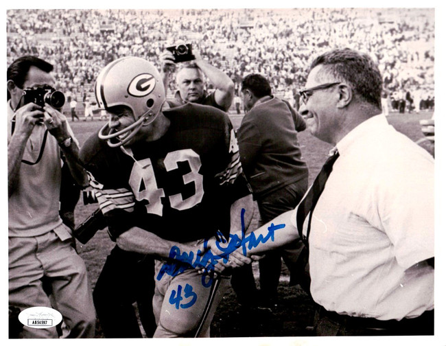 Doug Hart Signed Autographed 8X10 Photo Packers w/Lombardi JSA AB54597