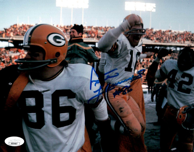 Pete Lammons Signed Autographed 8X10 Photo Green Bay Packers JSA AB54667