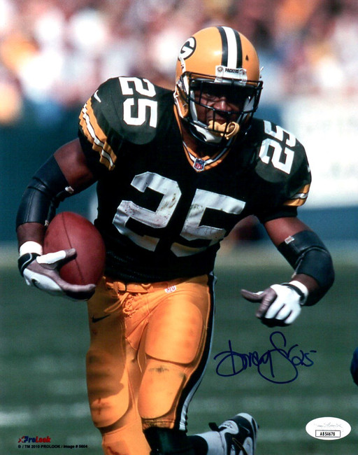 Dorsey Levins Signed Autographed 8X10 Photo Green Bay Packers JSA AB54678