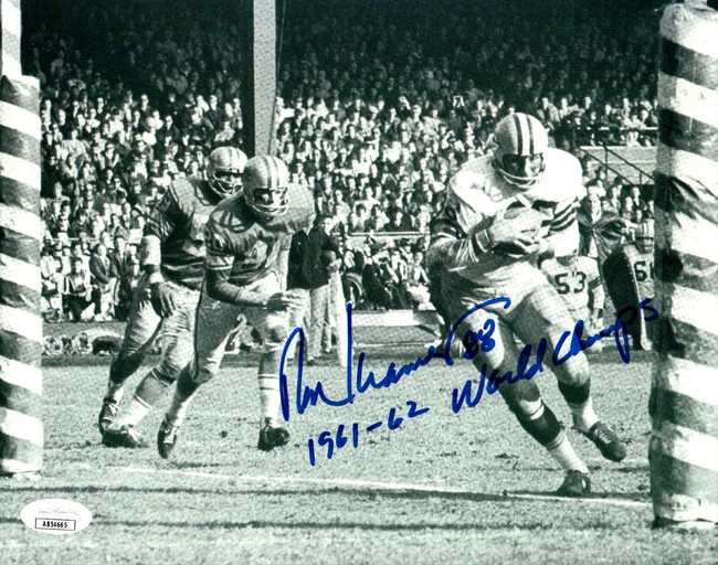 Ron Kramer Signed Autograph 8X10 Photo Packers 1961-62 World Champs JSA AB54665