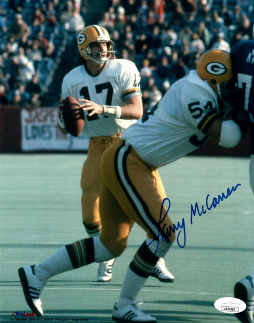 Larry McCarren Signed Autographed 8X10 Photo Green Bay Packers JSA AB54868