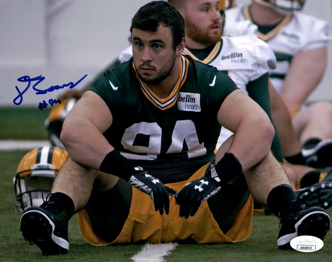 Dean Lowry Signed Autographed 8X10 Photo Green Bay Packers JSA AB54925